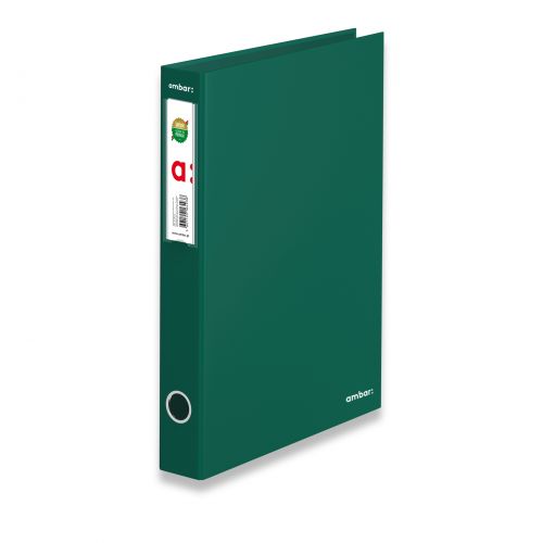 Pasta Arquivo Cor Lisa Ambar L/E Din Verde - 70PM - 40 mm , Ambar , 101601380013 , 5601199174814